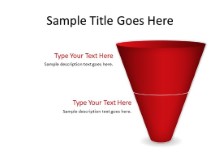 Download cone down c 2red PowerPoint Slide and other software plugins for Microsoft PowerPoint