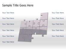 Download puzzle 11a gray PowerPoint Slide and other software plugins for Microsoft PowerPoint
