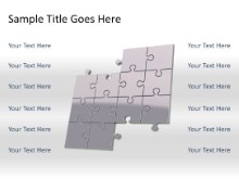 Download puzzle 12a gray PowerPoint Slide and other software plugins for Microsoft PowerPoint