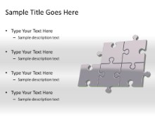 Download puzzle 5b gray PowerPoint Slide and other software plugins for Microsoft PowerPoint