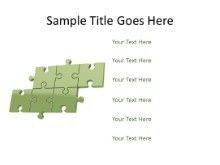Download puzzle 6c green PowerPoint Slide and other software plugins for Microsoft PowerPoint
