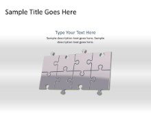 Download puzzle 8a gray PowerPoint Slide and other software plugins for Microsoft PowerPoint