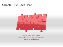 Download puzzle 8b red PowerPoint Slide and other software plugins for Microsoft PowerPoint