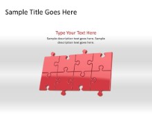 Download puzzle 8c red PowerPoint Slide and other software plugins for Microsoft PowerPoint