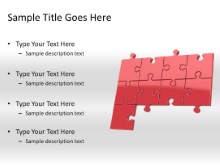 Download puzzle 9a red PowerPoint Slide and other software plugins for Microsoft PowerPoint