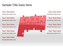 Download puzzle 9b red PowerPoint Slide and other software plugins for Microsoft PowerPoint