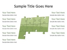 Download puzzle 9c green PowerPoint Slide and other software plugins for Microsoft PowerPoint