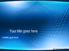Peaks PPT PowerPoint Template Background