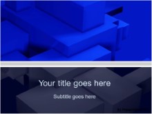 Download building blocks blue PowerPoint Template and other software plugins for Microsoft PowerPoint