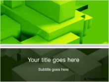 Download building blocks green PowerPoint Template and other software plugins for Microsoft PowerPoint
