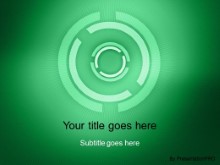 Download circled out green PowerPoint Template and other software plugins for Microsoft PowerPoint
