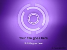 Download circled out purple PowerPoint Template and other software plugins for Microsoft PowerPoint