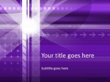 Moving Forward Purple PPT PowerPoint Template Background
