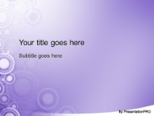 Download roundabout purple PowerPoint Template and other software plugins for Microsoft PowerPoint