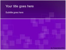 Download squared purple PowerPoint Template and other software plugins for Microsoft PowerPoint