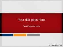 Download tricolorbox red PowerPoint Template and other software plugins for Microsoft PowerPoint