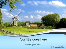 Download old windmill PowerPoint Template and other software plugins for Microsoft PowerPoint