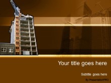 Download building 07 orange PowerPoint Template and other software plugins for Microsoft PowerPoint