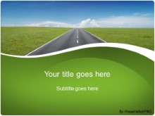 PowerPoint Templates - Going Places Green