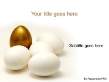 PowerPoint Templates - Golden Egg