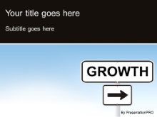PowerPoint Templates - Growth Direction