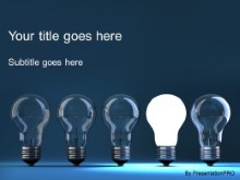 PowerPoint Templates - Idea Illumination