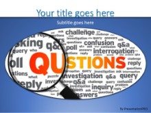 PowerPoint Templates - Questions Inspections