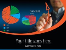 PowerPoint Templates - Success Pie Arrow