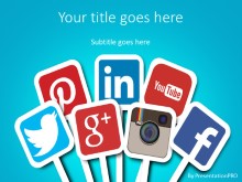 PowerPoint Templates - Social Media Signs 01