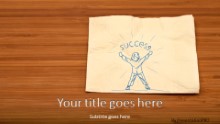 PowerPoint Templates - Success Doodle Widescreen