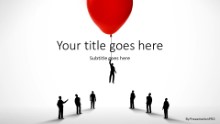 PowerPoint Templates - Business Balloon Widescreen