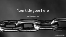 PowerPoint Templates - Chain Links Widescreen
