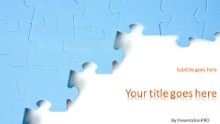 PowerPoint Templates - Incomplete Puzzle Widescreen