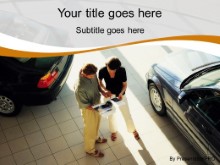 Download car sales orange PowerPoint Template and other software plugins for Microsoft PowerPoint