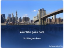 Download brooklyn bridge PowerPoint Template and other software plugins for Microsoft PowerPoint