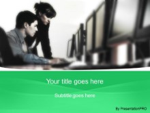 PowerPoint Templates - Show Me 03 Green