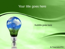 Download green energy green PowerPoint Template and other software plugins for Microsoft PowerPoint