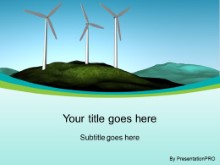 Download wind farm PowerPoint Template and other software plugins for Microsoft PowerPoint