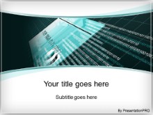 PowerPoint Templates - online credit teal