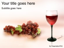 Download glass o wine PowerPoint Template and other software plugins for Microsoft PowerPoint