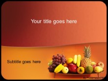 Download healthyfruit PowerPoint Template and other software plugins for Microsoft PowerPoint