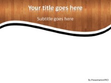 Hardwood PPT PowerPoint Template Background