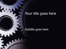 Download sliver gears PowerPoint Template and other software plugins for Microsoft PowerPoint