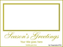 Download seasons greeting 01 PowerPoint Template and other software plugins for Microsoft PowerPoint