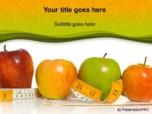 Download apples tape measure PowerPoint Template and other software plugins for Microsoft PowerPoint