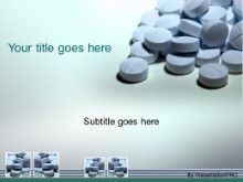 Download pills blue PowerPoint Template and other software plugins for Microsoft PowerPoint