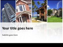 Download real estate collage PowerPoint Template and other software plugins for Microsoft PowerPoint