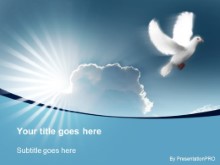 Download dove in flight PowerPoint Template and other software plugins for Microsoft PowerPoint
