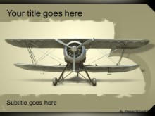 Download biplane PowerPoint Template and other software plugins for Microsoft PowerPoint