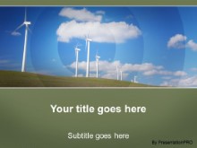 Download wind power PowerPoint Template and other software plugins for Microsoft PowerPoint
